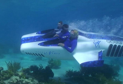 Richard Branson's Scuba Plane / Submarine