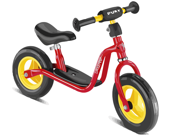 Child's Bike With No Pedals