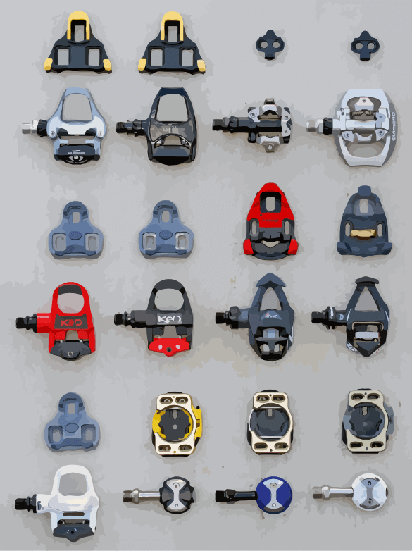 Examples of Clipless Pedals
