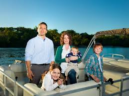 Family in Boat