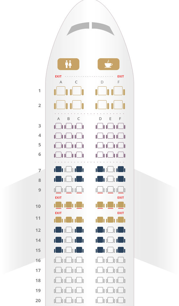 Where to Sit in the Plane: Tips for Travelers | Infolific