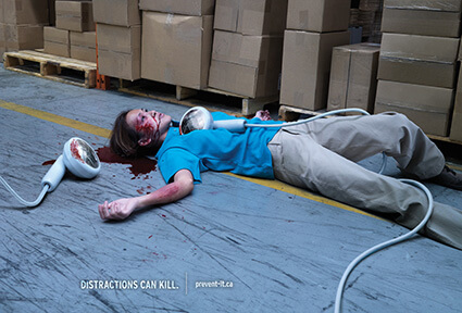 Workplace Safety: Distractions Can Kill