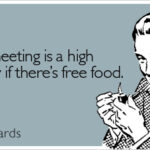 Food at Meeting
